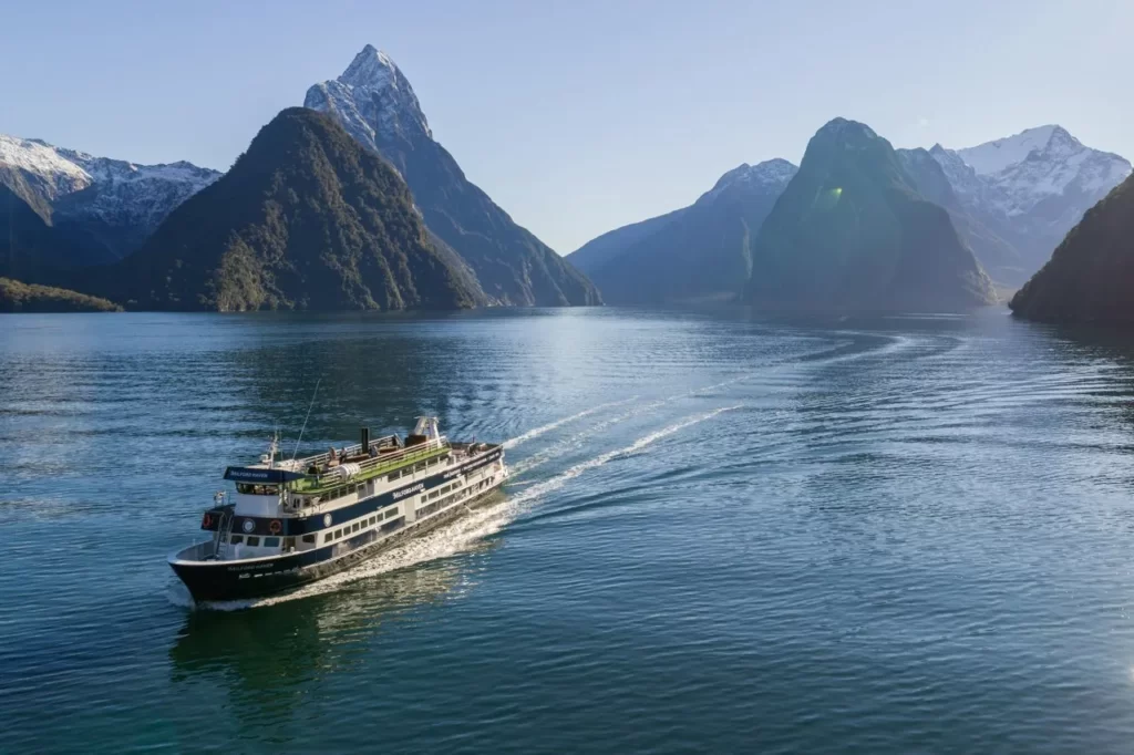 Milford Haven cruising along Milford Sound