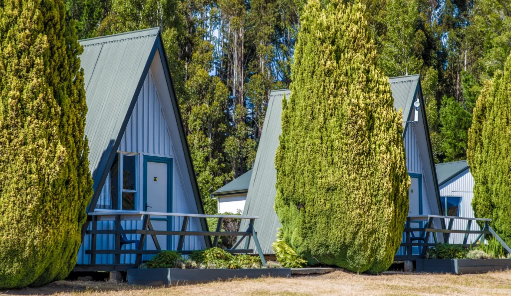 Standard cabins in Te Anau Lakeview Holiday Park